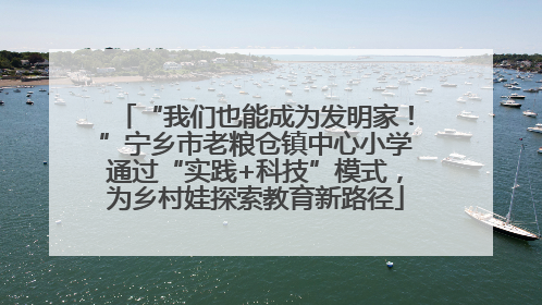 “我们也能成为发明家！”宁乡市老粮仓镇中心小学通过“实践+科技”模式，为乡村娃探索教育新路径