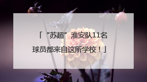 “苏超”淮安队11名球员都来自这所学校！