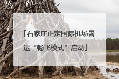 石家庄正定国际机场暑运“畅飞模式”启动