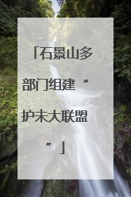 石景山多部门组建“护未大联盟”