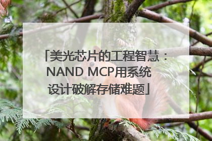 美光芯片的工程智慧：NAND MCP用系统设计破解存储难题