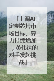 上调AI定制芯片市场目标、算力持续增加，英伟达的对手发起挑战