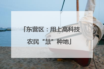 东营区：用上高科技 农民“慧”种地