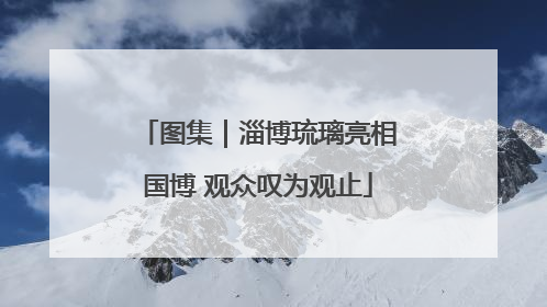 图集｜淄博琉璃亮相国博 观众叹为观止