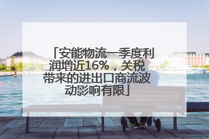 安能物流一季度利润增近16%，关税带来的进出口商流波动影响有限
