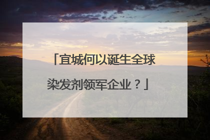 宜城何以诞生全球染发剂领军企业？