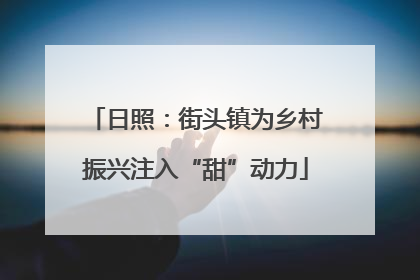 日照：街头镇为乡村振兴注入“甜”动力