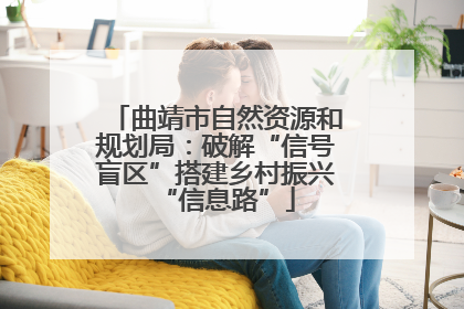 曲靖市自然资源和规划局：破解“信号盲区”搭建乡村振兴“信息路”