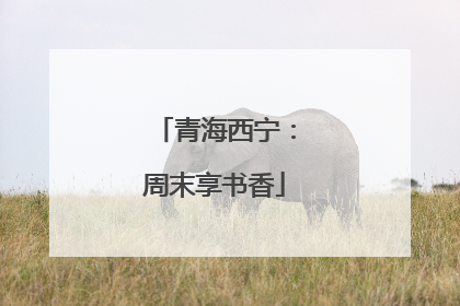 青海西宁：周末享书香